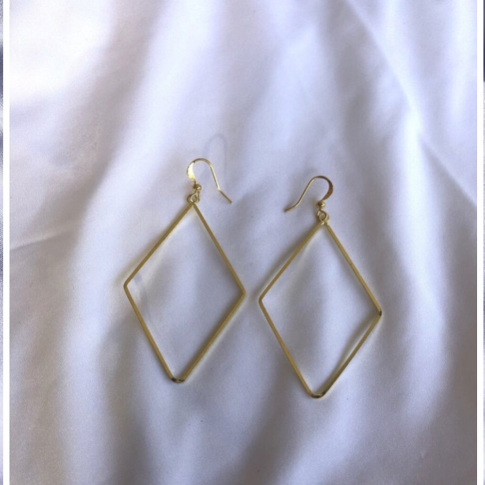 Diamond Drop Earrings [Ki-ele]